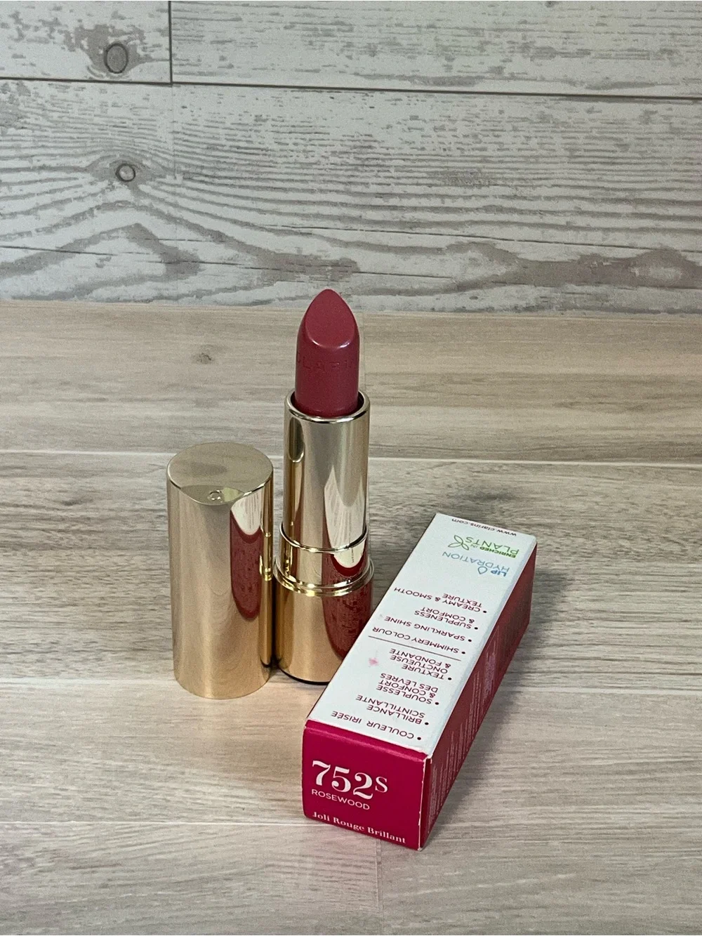 Clarins Joli Rouge Brillant Moisturizing Lipstick - 752S new